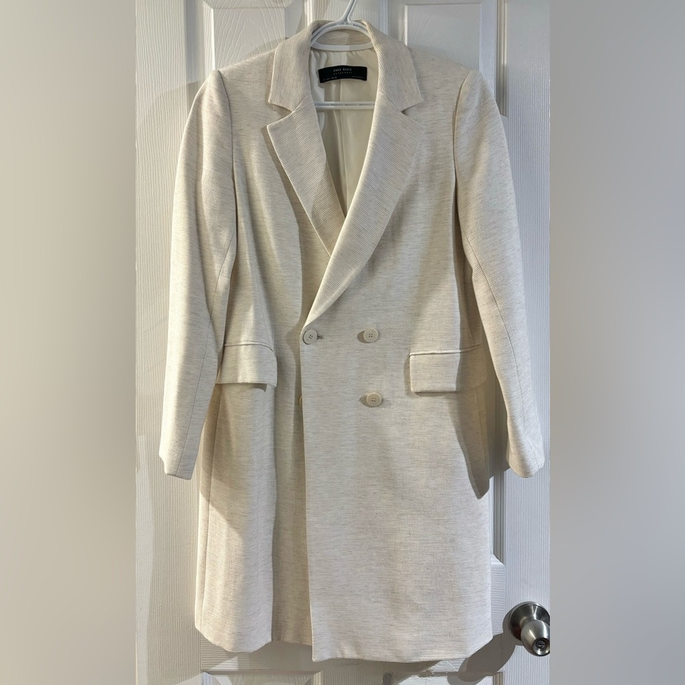 Zara Textured Weave Jacket